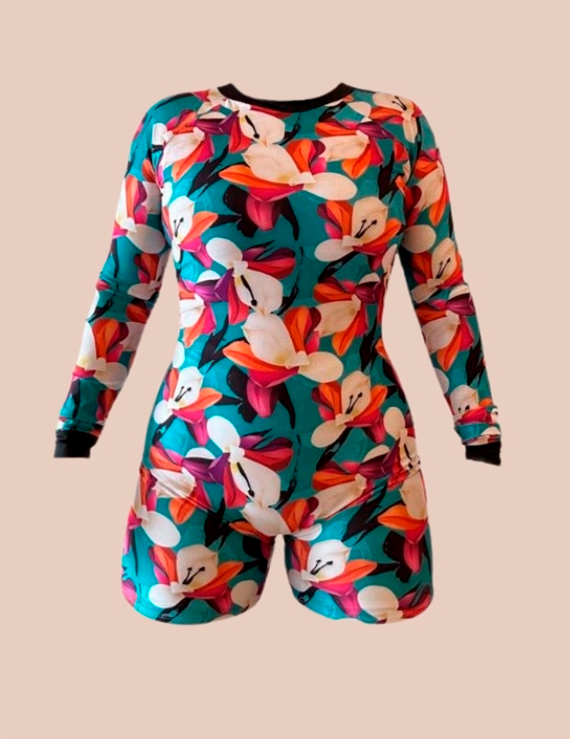 One Piece Manga Larga -Noelia Rash Guard