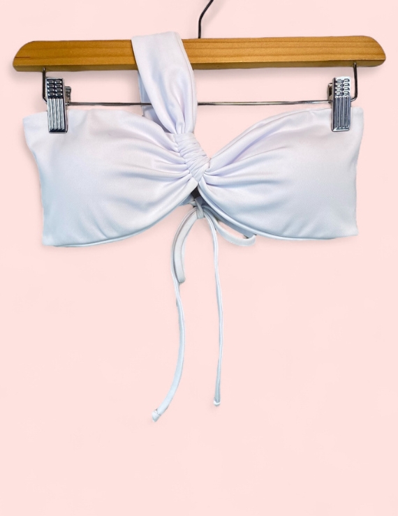 Top Asimétrico Ajustable para Baño Blanco - Chiara